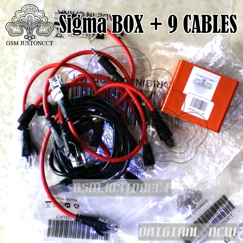 2019 новейшая версия 100% оригинал Sigma Box + 9 кабелей и ремонт для Nokia ZTE Huawei .......|repair fors|box