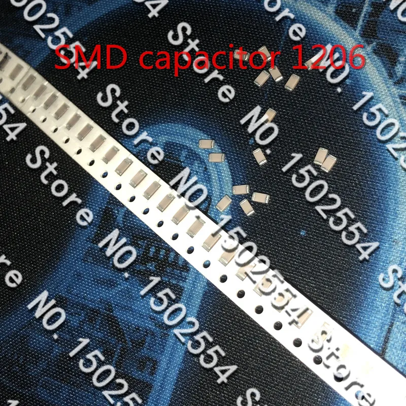 

Керамический конденсатор SMD 20 шт./лот 1206 6,8 мкФ 10 в 16 в 685K X7R 10% неполярный керамический материал поверхностного монтажа