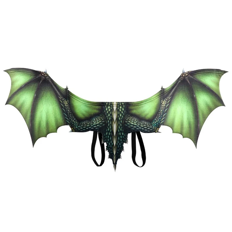 

New 3D Dragon Wing Halloween Mardi Gras Dragon Costume Wings For Adult Non-Woven Fabric 6 Colors