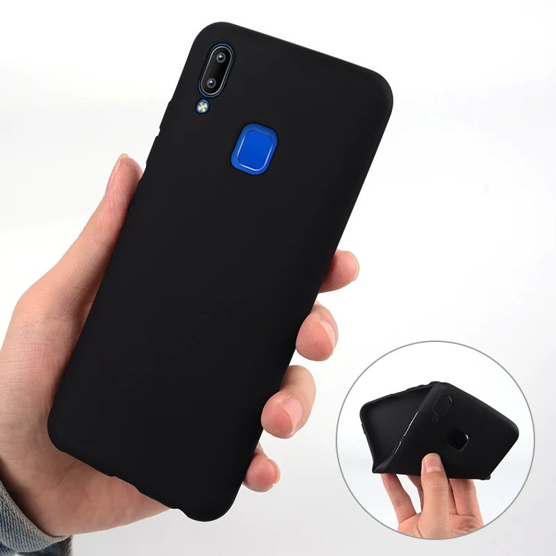 Luxury Soft Silicone TPU Case For Vivo Y91 Back Cover Protective Phone Cases Y95 Capa Fundas | Мобильные телефоны и