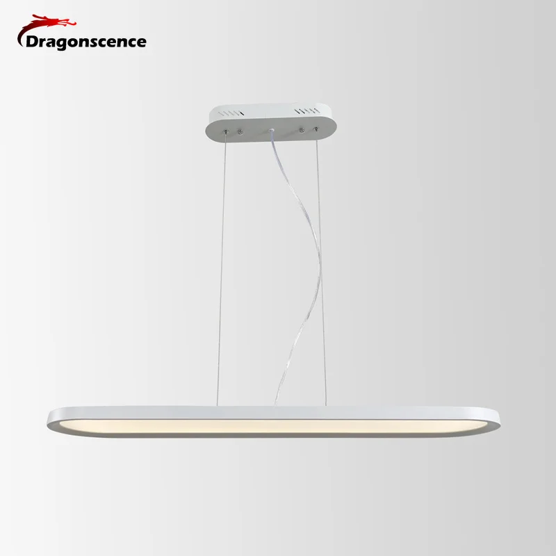 

Dragonscence Modern LED Pendant light Strip Pendant lamp for Living Dinning meeting Room Bedroom Office Study Room Lustre
