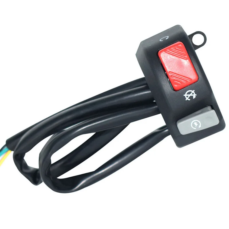 12 В переключатель противотуманной фары на руль мотоцикла квадроцикла скутера 7/8 |