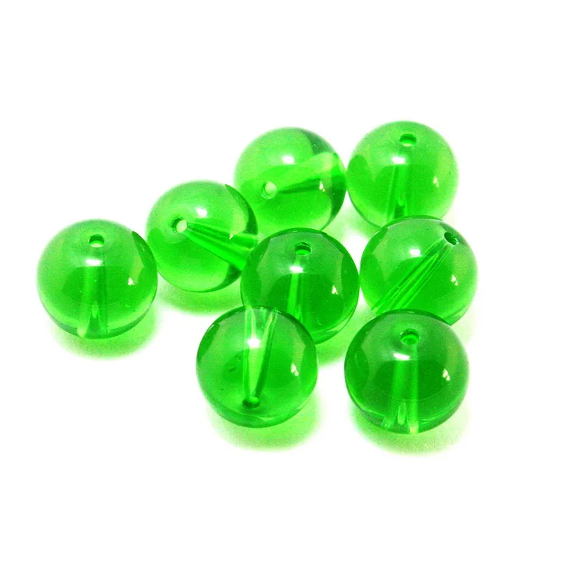 NiceBeads 4 мм/6 мм/8 мм/10 мм стеклянные бусины россыпью разделитель хрустальные