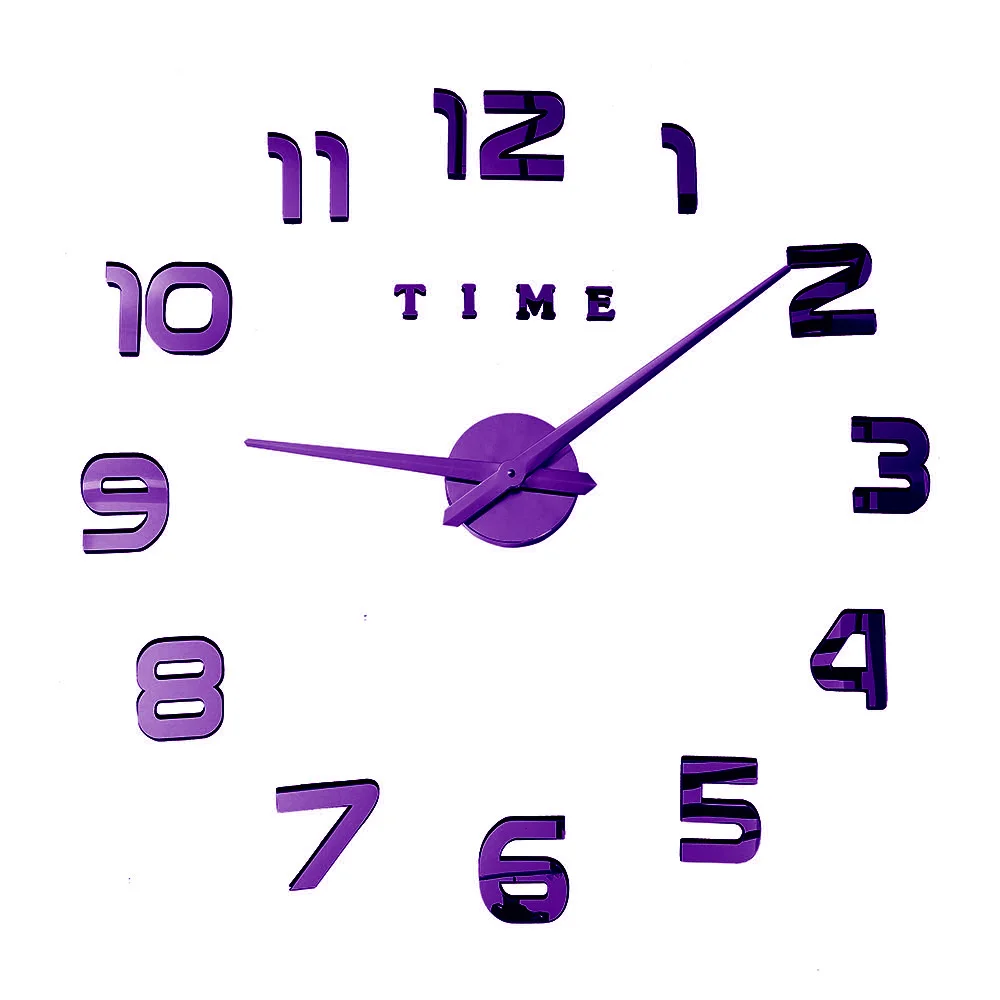 3d настенные часы светящиеся новые часы настенные часы Horloge 3d Diy акриловые зеркальные наклейки светящиеся кварцевые часы Reloj de Pared