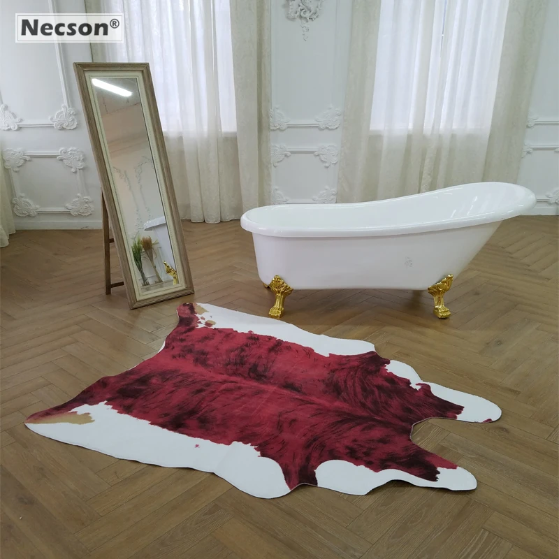 Черно-белый полосатый ковер из воловьей кожи 160x140 см, ковер из коровы с принтом из искусственной кожи для дома, отеля, рядом с диваной, кроваткой, животным, PV ворсинами, коврик K13K14