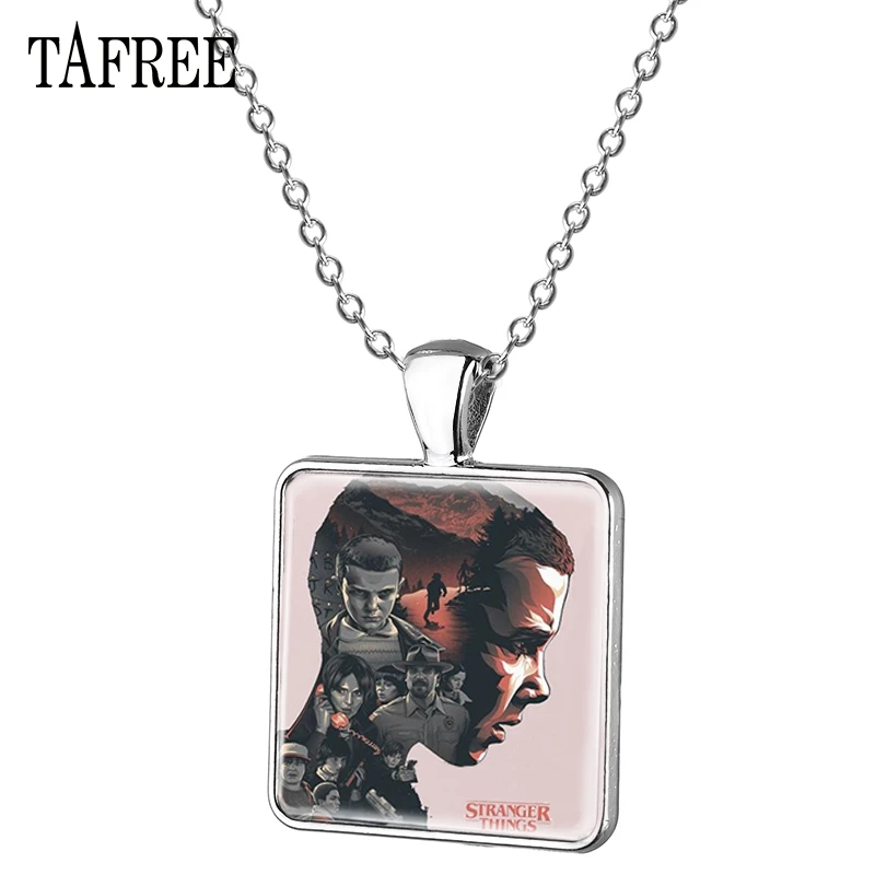 

TAFREE Stranger Things Pendants Necklace Trendy Fashion Statement Necklaces Choker Pendants For Men Women Jewelry Pendants QF156