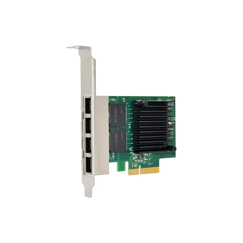 350T4 PCI E X4 четырехпортовый 10/100 Мбит/с гигабитная Ethernet Сетевая карта серверный