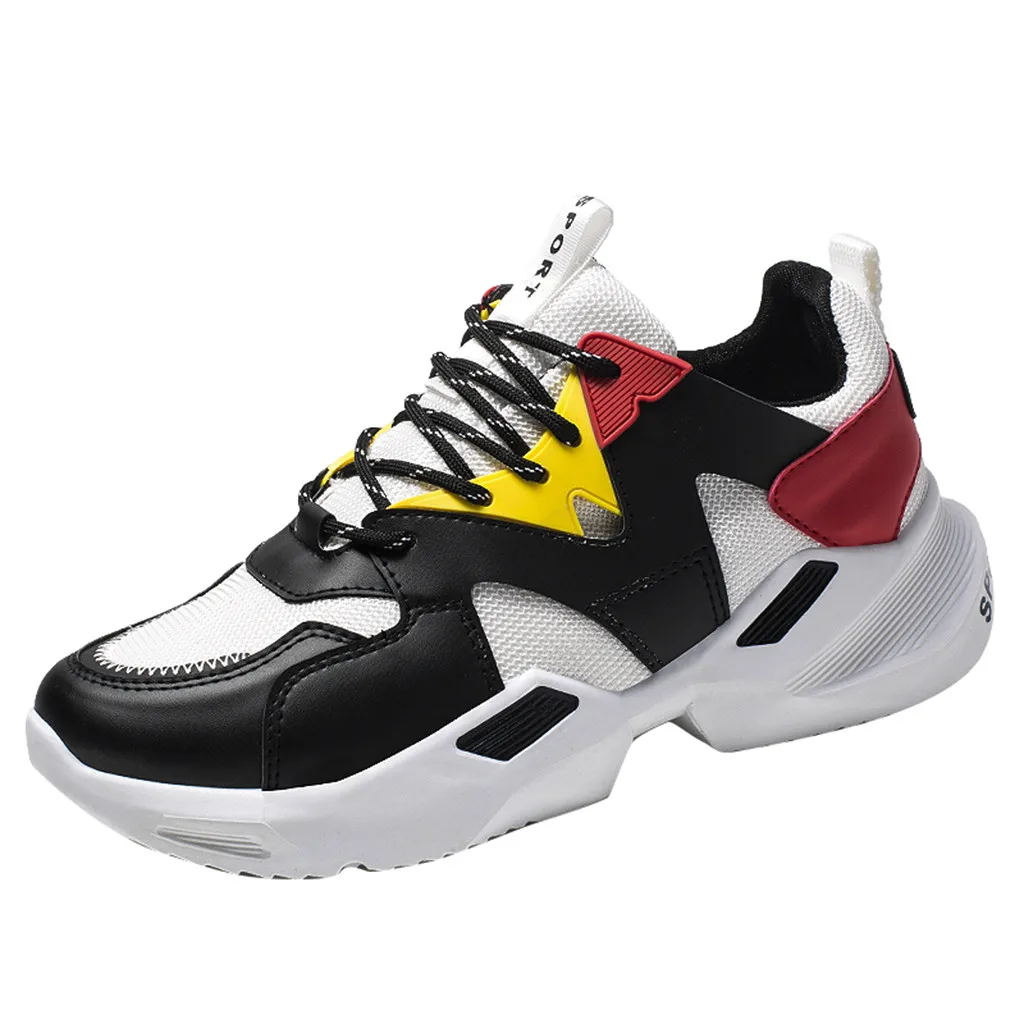 Спортивная обувь для мужчин Повседневная дышащая на шнуровке Нескользящие