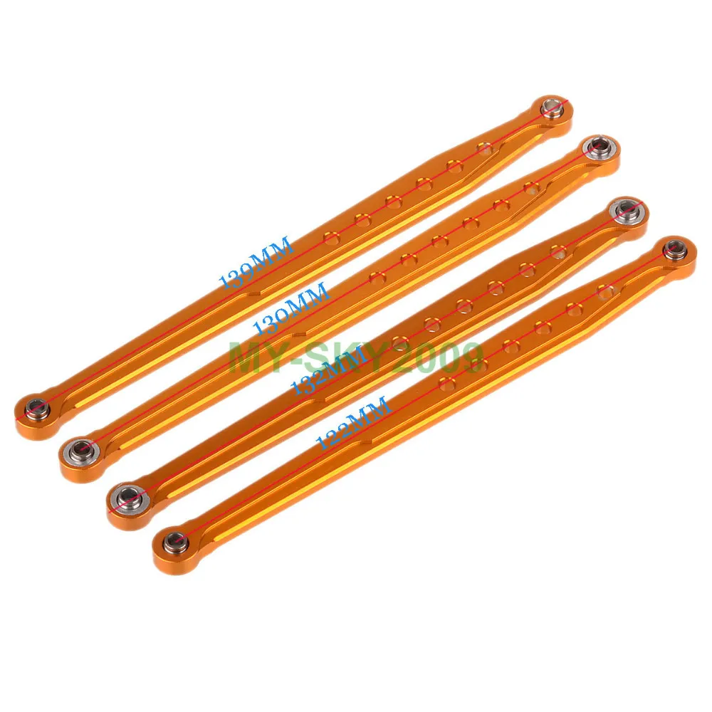 4pcs aluminum SCX10 RTR Links AX80043 For 1/10 RC Axial Racing | Игрушки и хобби