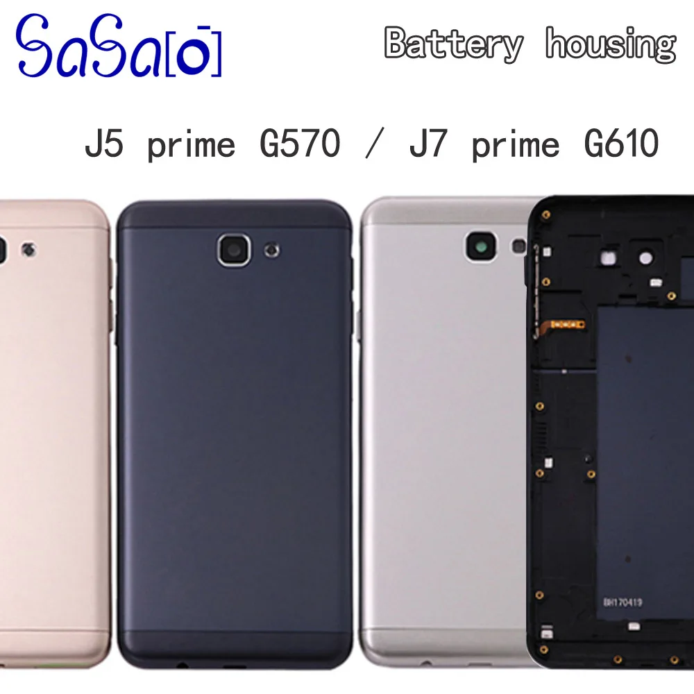 Чехол для аккумулятора сменный корпус Samsung Galaxy J7 Prime G610F J5 G570F задняя крышка детали
