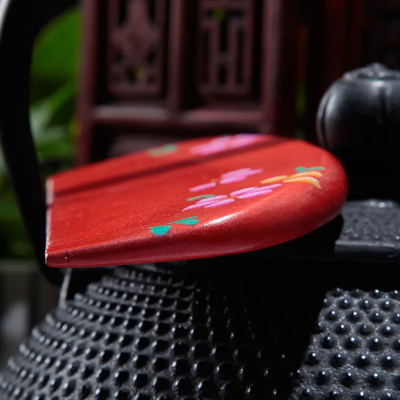 

Wooden Comb Natural Peach Wood Antistatic Massage Health Care Combs Natural vegetation dyeing