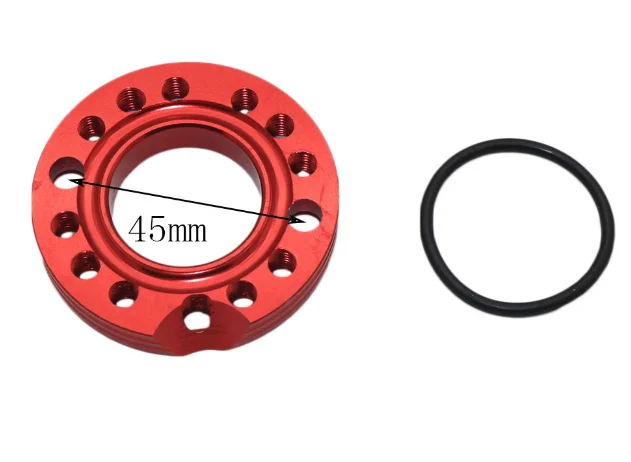 

5 Colors Carb Adjuster Carburetor Inlet Manifold Spinner Plate Adaptor for Motorcycle Modification Parts