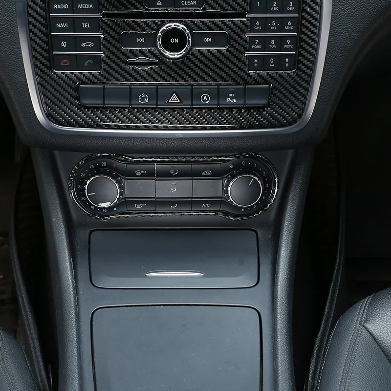 Реальные углеродного волокна для Mercedes Benz GLA CLA класс W176 A180 X156 C117 2013-18 переключатель
