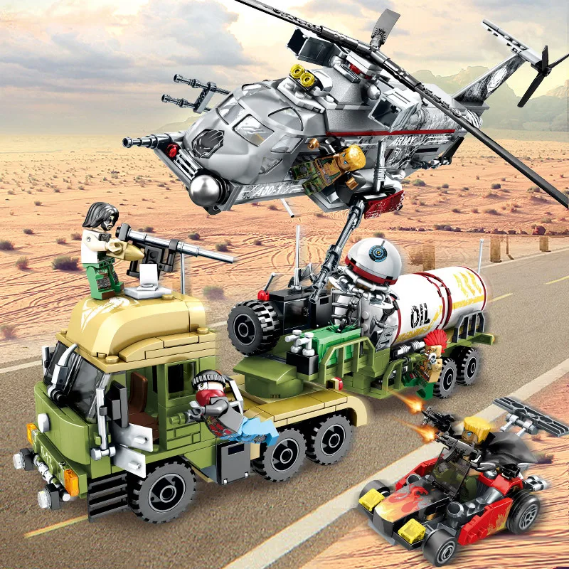 Senbao 11688 11713 черный золотой план Военная серия строительные блоки детские