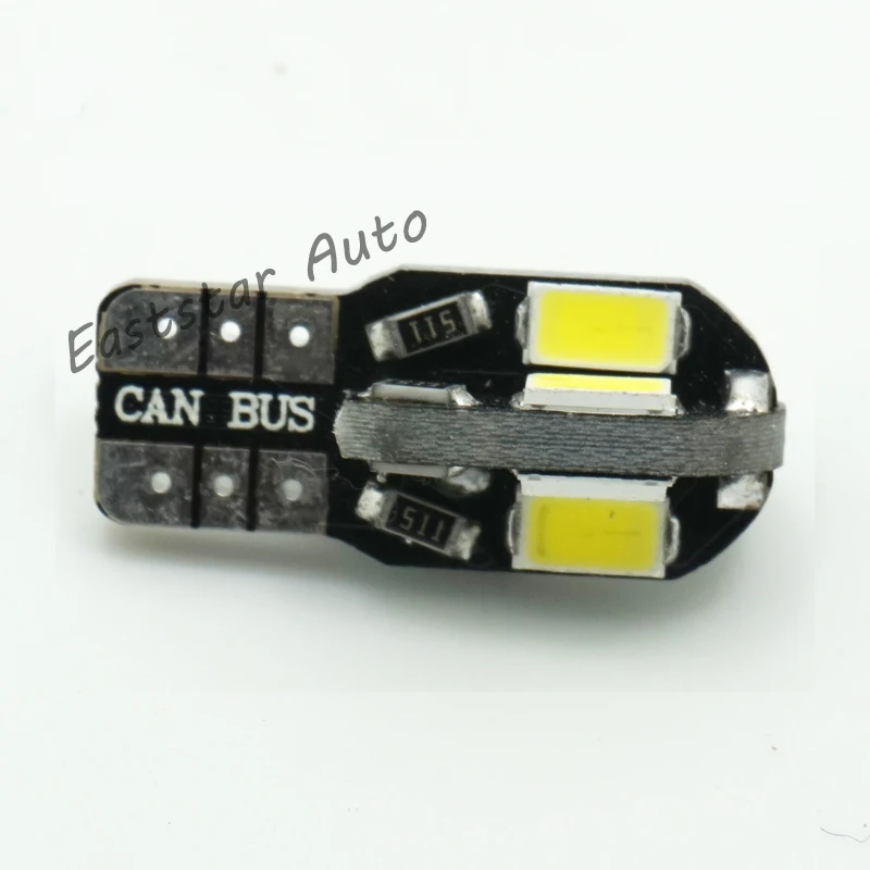 CQD Light 10 шт. Canbus T10 8smd 5630 5730 Светодиодная автомобильная лампа без ошибок OBC W5W 194 SMD