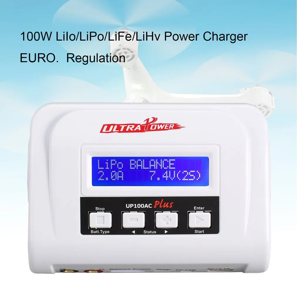 Ультра мощность UP100AC 100 Вт LiIo/LiPo/LiFe/LiHv баланс зарядного устройства зарядное