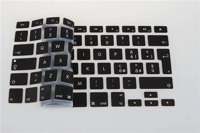 Силиконовая Водонепроницаемая Защитная крышка для клавиатуры с итальянской