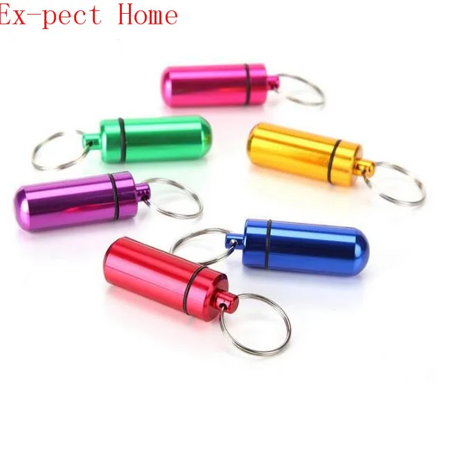 

500 шт. товары для путешествий, хорошее качество, микро контейнер для таблеток, контейнер для кэша, гео кэш-память, геокалибровочные кольца для ключей, держатель для ключей, флакон