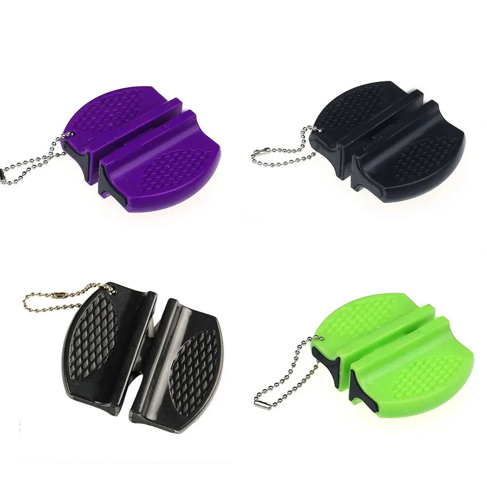 Мини керамический стержень точилка для ножей Двухступенчатая Вольфрамовая