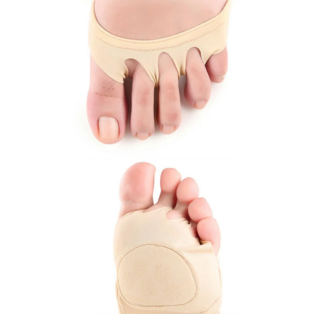 

Forefoot Metatarsal Cushion Excellent Cushioning Ability + Big Toe Straightener Bunion Splint Pain Relief