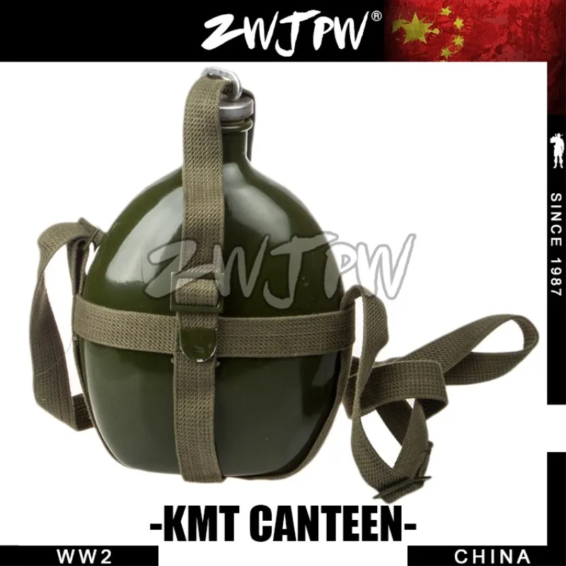 WW2 WWII китайский армейский чайник KMT военная уличная тактическая бутылка для воды