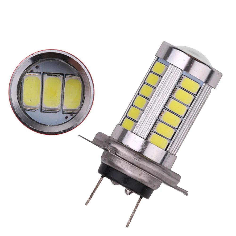 Супер яркая светодиодная лампа H7 5630 SMD 33 Автомобильные противотуманные