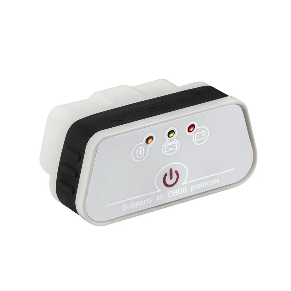 C Konnwei OBD2 ELM327 Android Bluetooth 3,0 адаптер Автомобильный сканер автомобильный диагностический инструмент автомобильный код ошибки считыватель ODB2 ELM327# A - Цвет: C