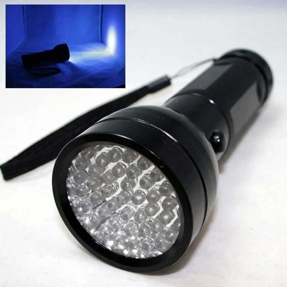 51 УФ светодиодный детектор Скорпиона Охотник искатель ультра фиолетовый черный