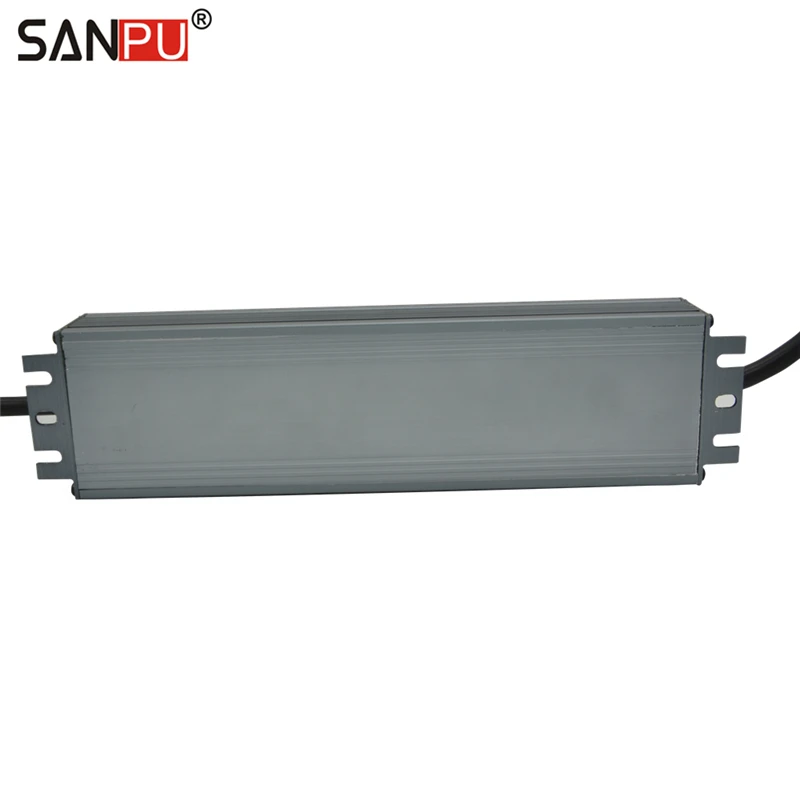SANPU 24 V светодиодный драйвер 200 W 8A Водонепроницаемый IP67 24VDC режим переключение, Питание Источник питания переменного тока DC освещение трансформатор постоянного тока 24В Алюминий тонкий