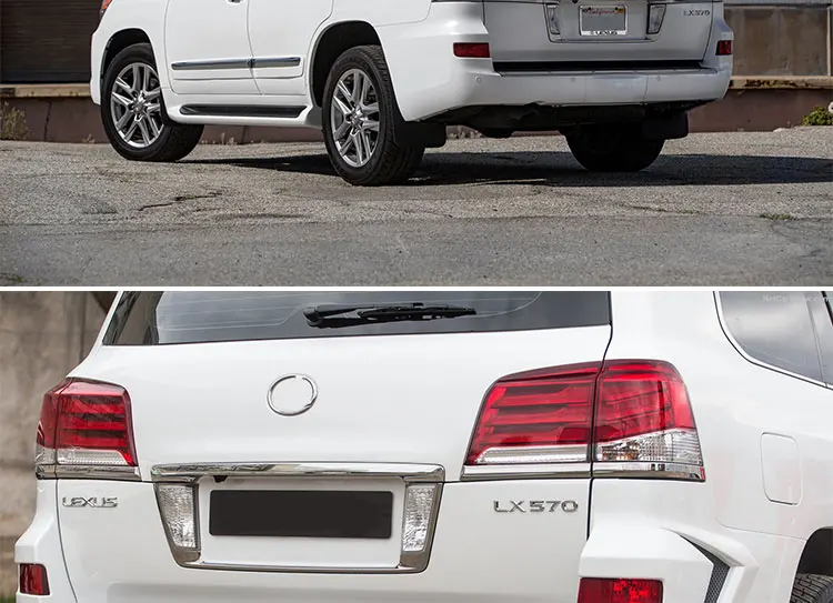

Car Styling RIGHT SIDE For Lexus LX570 2012-2014 Taillights LED Tail Light