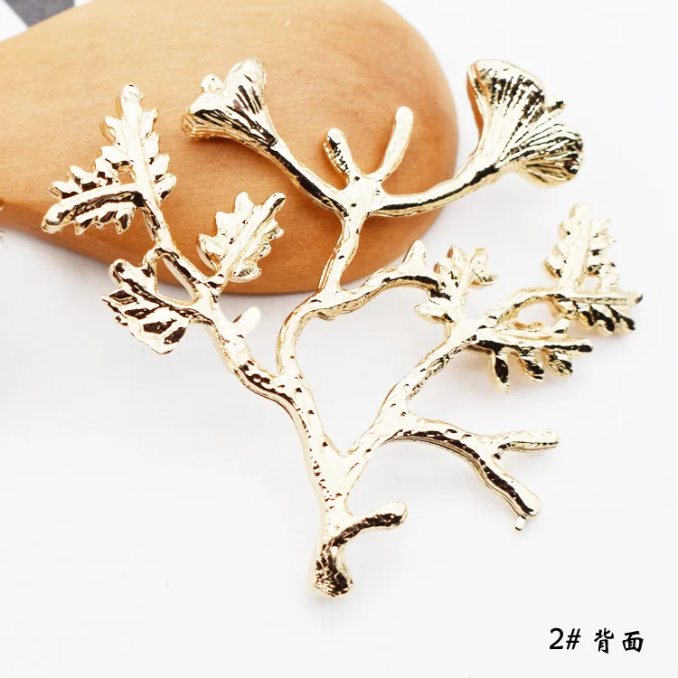 50 шт. металлические подвески в виде дерева|Шармы| |