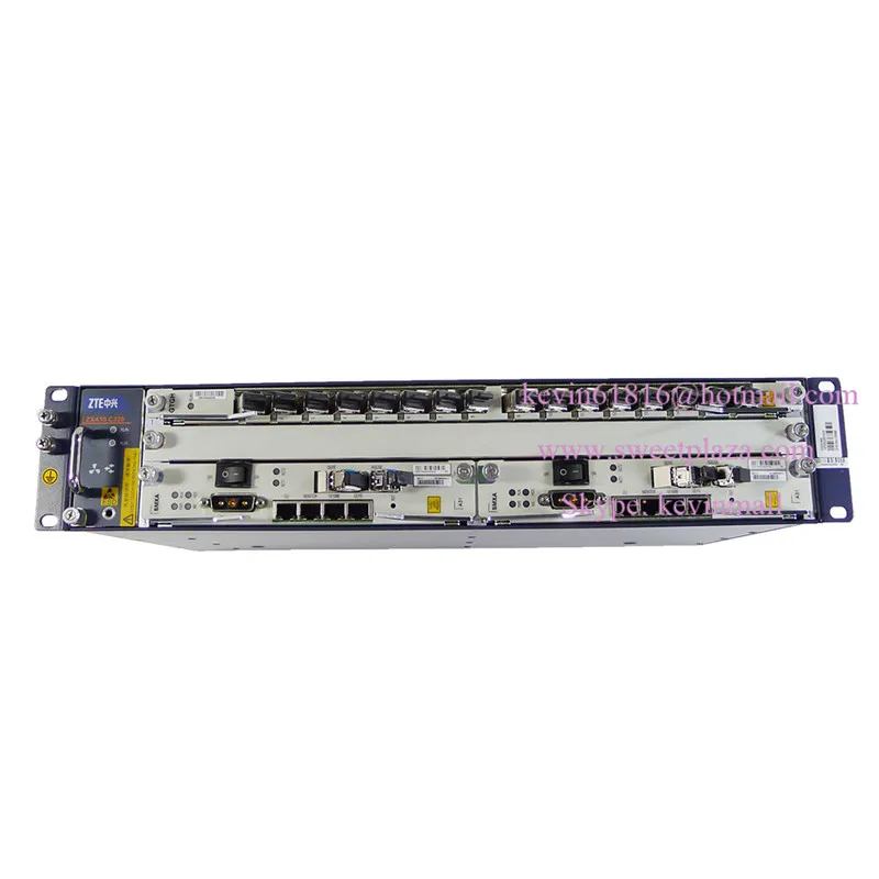 ZTE 19 &quotдюймовый ZXA10 C320 EPON или GPON OLT высокотехнологичное оборудование wtih 10GE плата