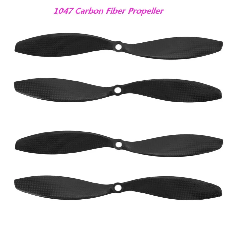 4 шт./лот пропеллеры из углеродного волокна реквизит CF для квадрокоптера RC