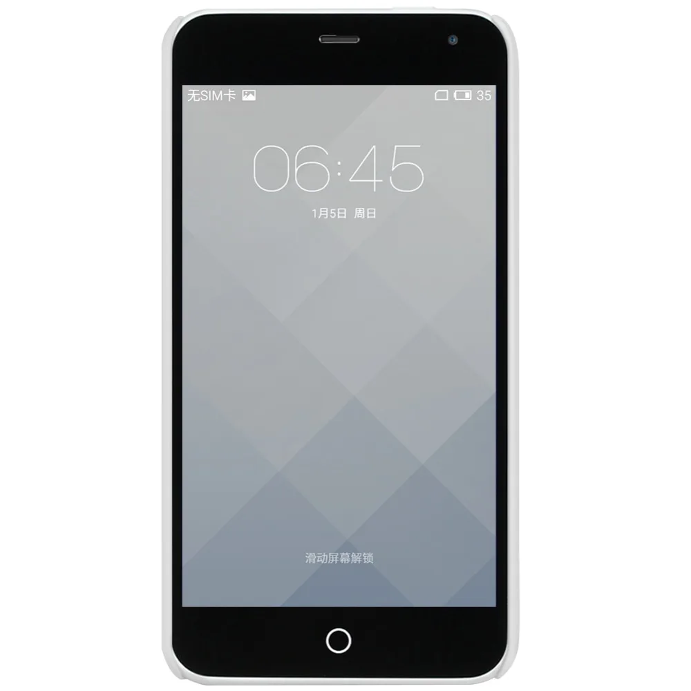 Чехол для MEIZU M1 mini NILLKIN Super Frosted Shield чехол 5 дюймов с бесплатной защитой экрана и