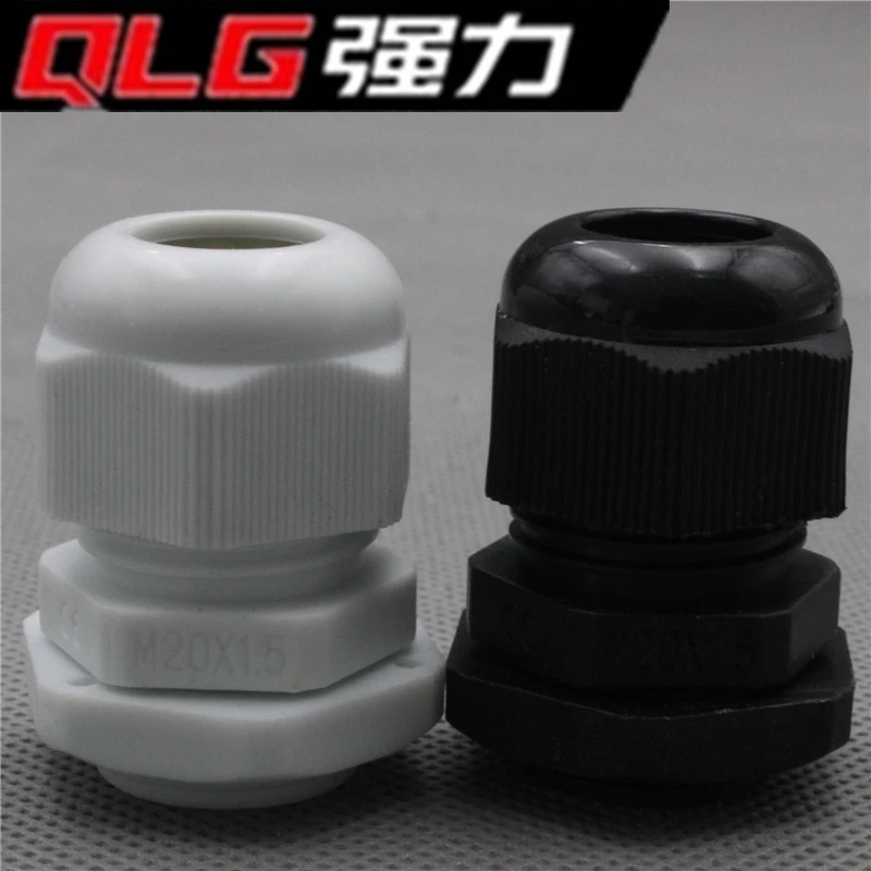 1 шт. водонепроницаемый нейлоновый Пластиковый Кабельный соединитель M20 * 5 для