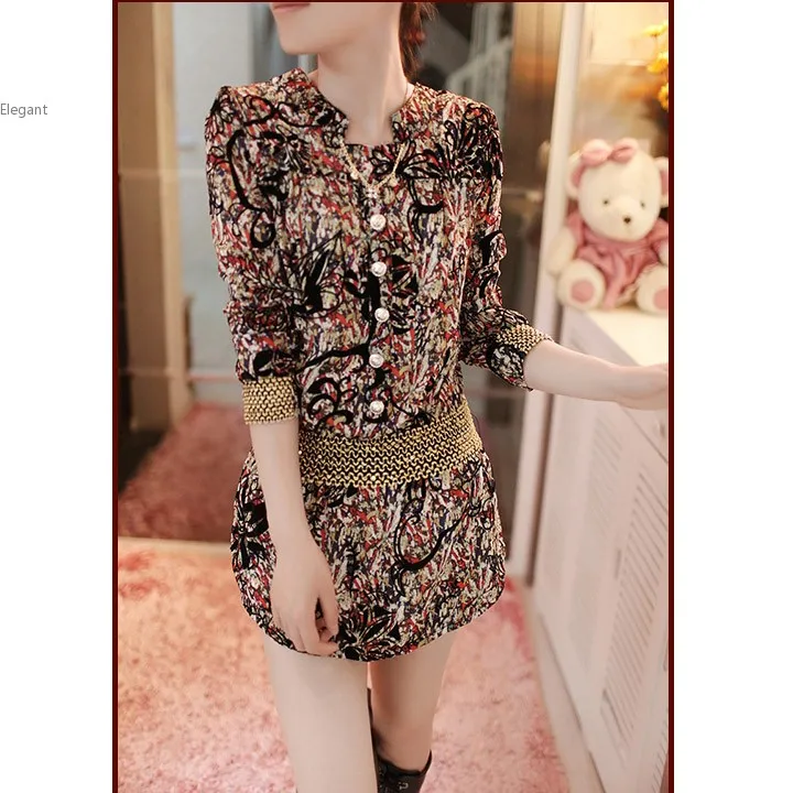 2014 новых мужчин лета выставки печать цветочный узор тонкий платье сексуальный