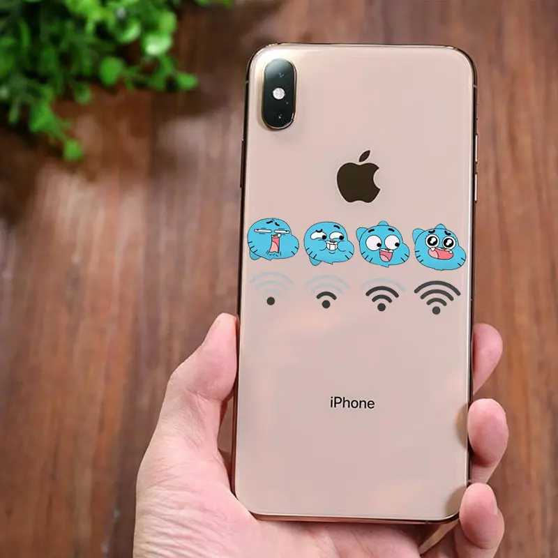Аниме ТВ удивительный мир Gumball Мягкий ТПУ силиконовый чехол для телефона iPhone 11Pro MAX 5 5S 8 7Plus 6 6splus X XS мультяшный чехол - Цвет: TPU