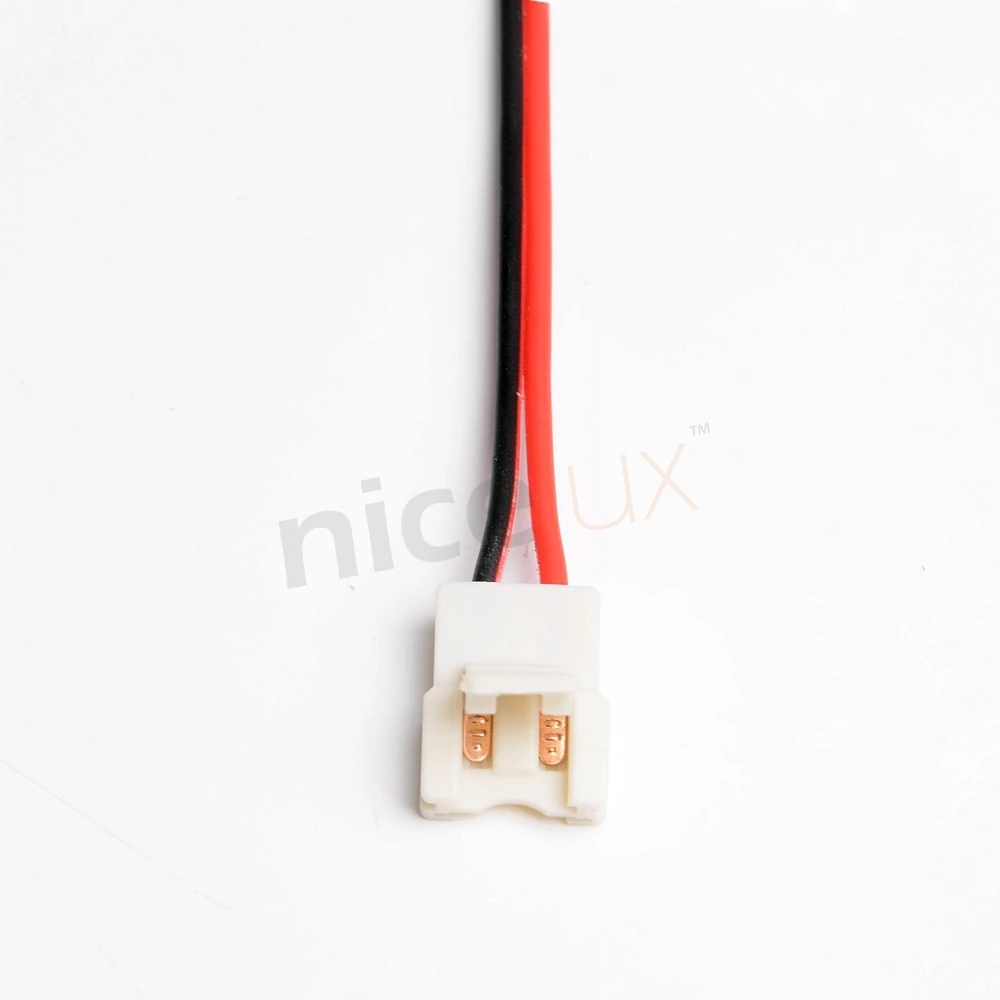 10 шт Светодиодные ленты раздеться тонкий разъем для 2 Pin мм 5050 IP20 не