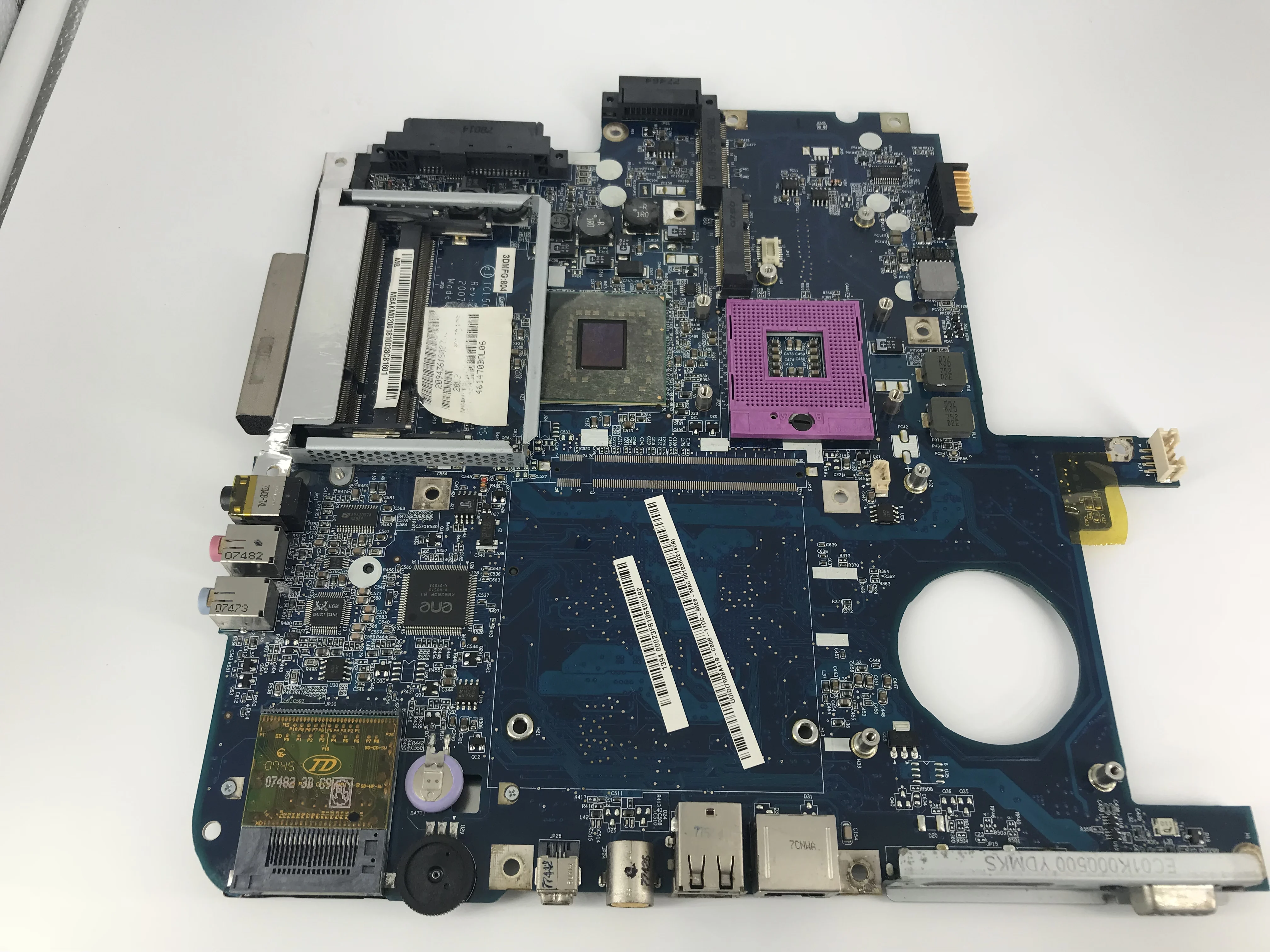 Материнская плата MBAKM02001 100% протестирована для Acer 7720G 5720 5315 5715Z|Материнские платы