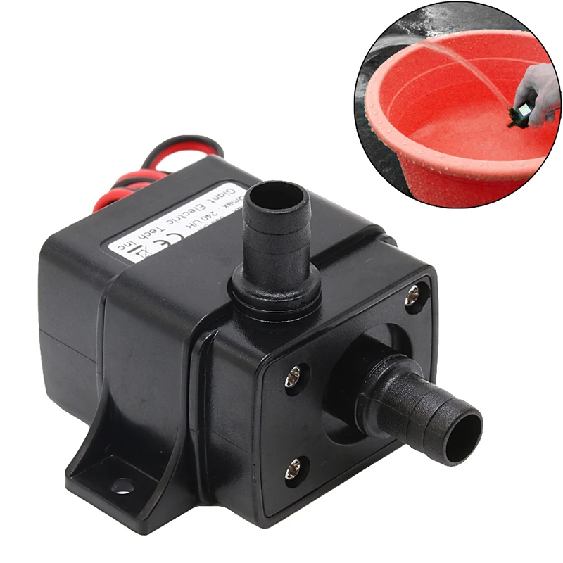 

Mini AU DC12V 3m 240L/H Brushless Motor Submersible Water Pump Home Fish Pond