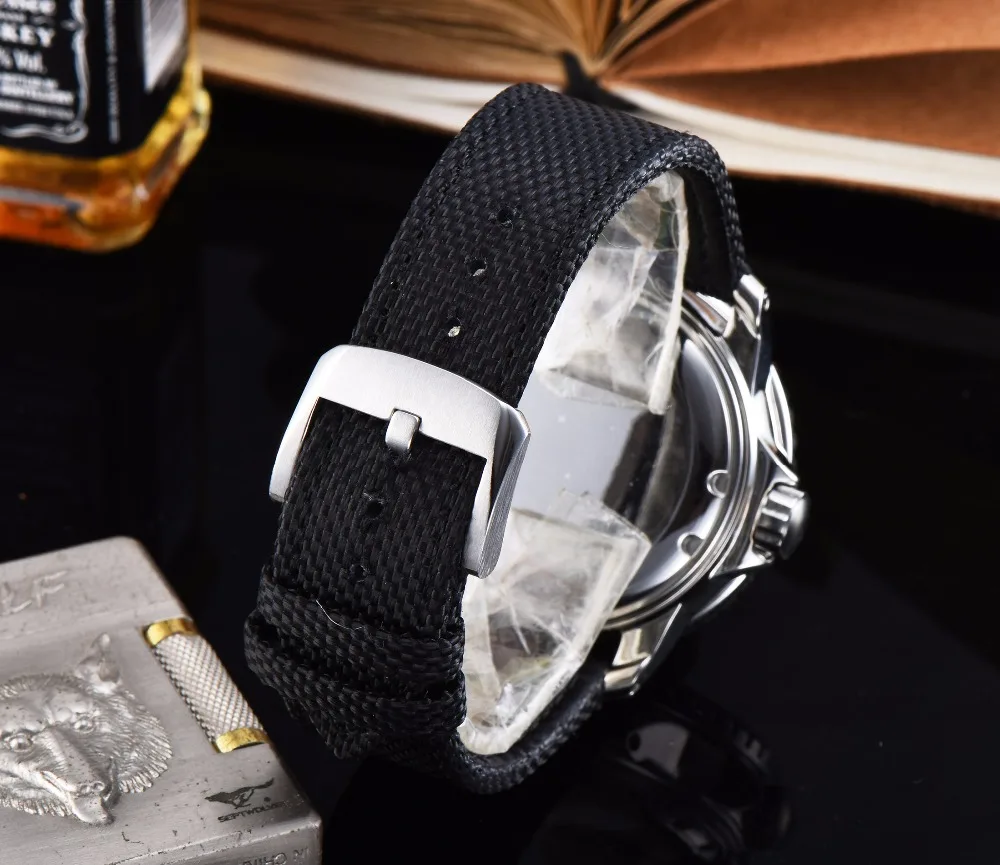 Новинка мужские часы 45 мм повседневные спортивные светящиеся Автоматические