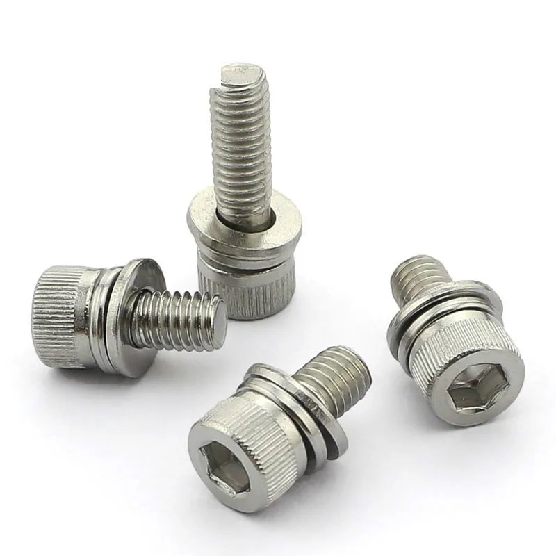 304 винты из нержавеющей стали с шестигранной головкой M2 5*6/8/10/12|screw steel|head cap screwsteel