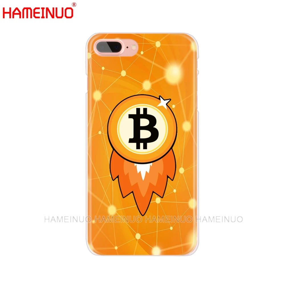 Gameinuo Биткоин монеты Забавный мобильный телефон чехол для iphone X 8 7 6 4 4S 5 5S SE 5c 6s plus |