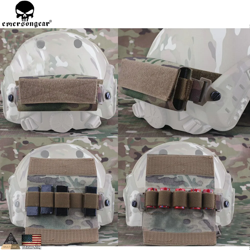 Шлем EMERSONGEAR Аксессуар Чехол счетчик Вес сумка военных учений очки для страйкбола