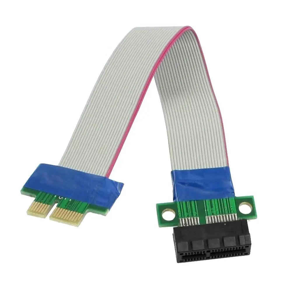 Райзер EastVita PCI exвозе x1 E удлинитель карты гибкий кабель для переустановки шин шина
