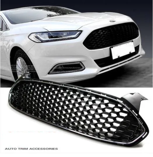 ABS хромированный автомобильный передний бампер гоночная решетка радиатор вокруг