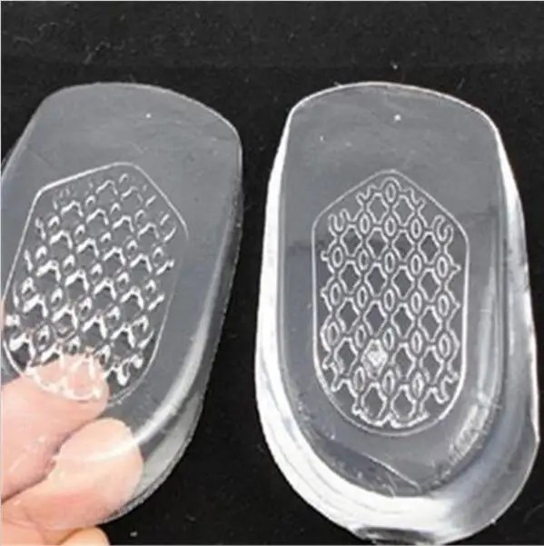 Силиконовые пяточные стельки силикагелевые вставки под пятку от пяточной боли