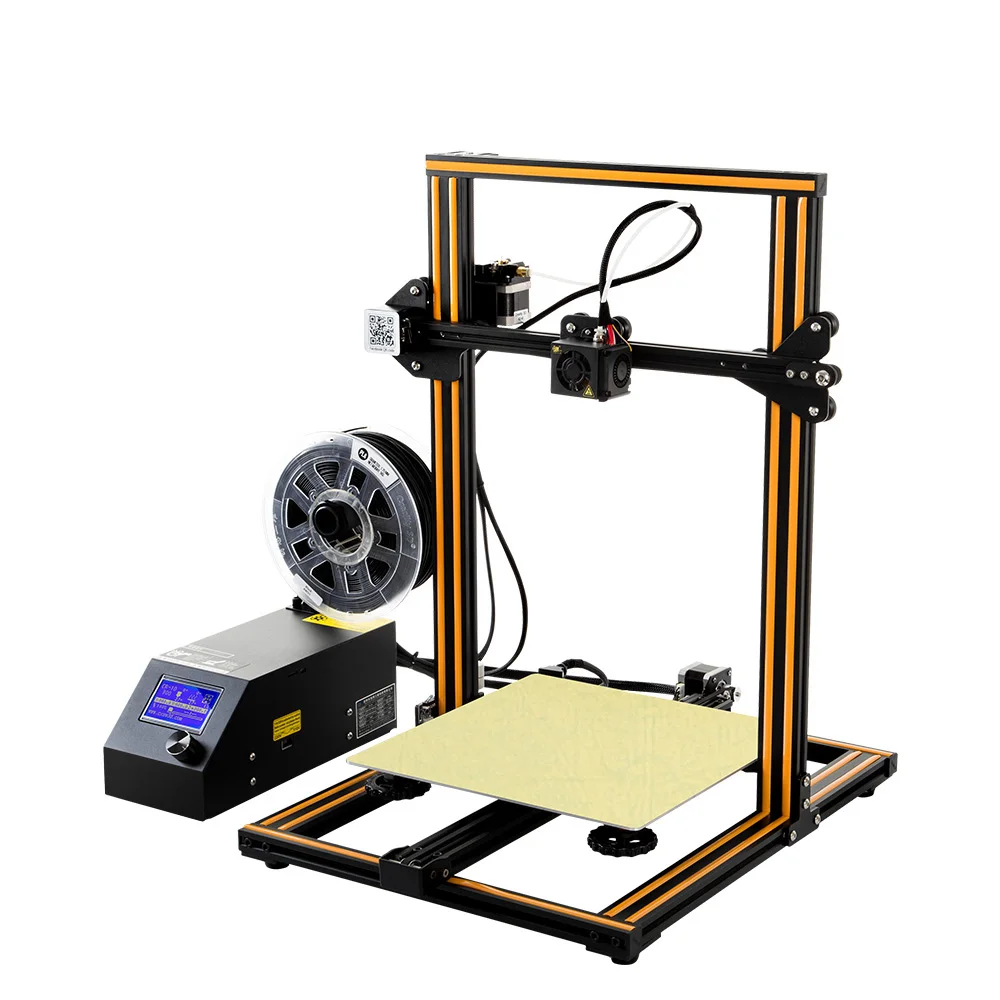 Creality 3D CR-10 3D принтер DIY 300*300*400 мм размер печати алюминиевая рамка с 200 г нить поддерживает различные 3D нити
