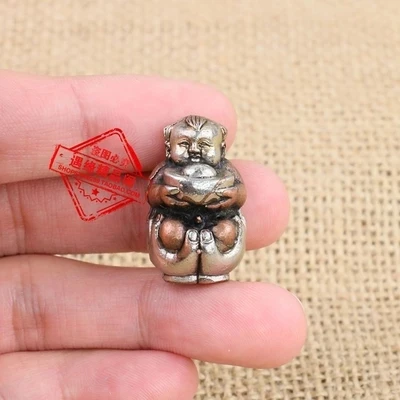 

Bronze Boy Hanging Yuanbao