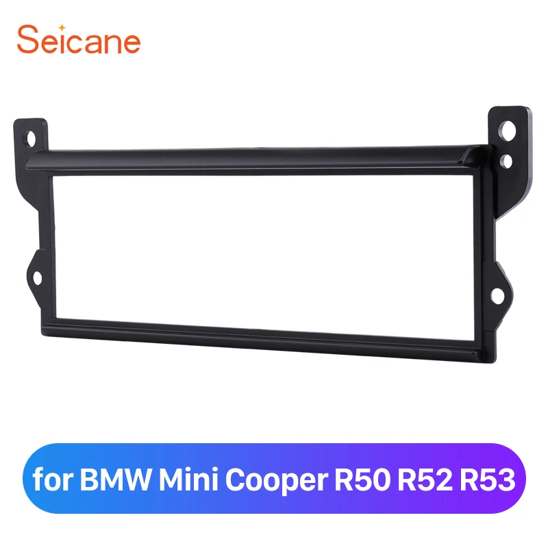 Seicane 1 Din Автомобильная панель в комплекте с отделкой для приборной панели BMW Mini